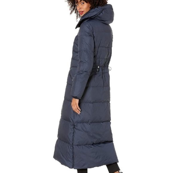 Cole Haan Stand Collar Essentail Down Coat - Picture 2 of 8